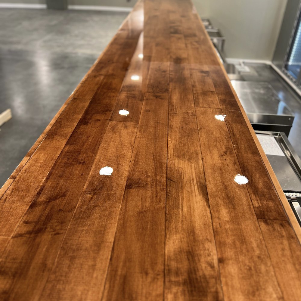 Custom bar build — Hatley millwork